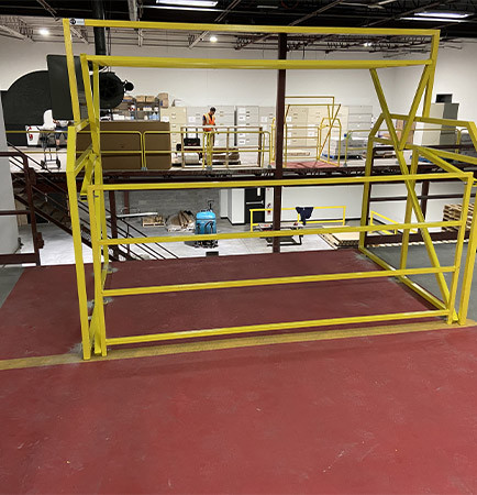 Mezzanine industriel