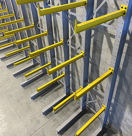 Groupe ITC - Projet de cantilever : la solution d'entreposage polyvalente