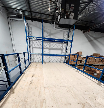 Mezzanine industriel