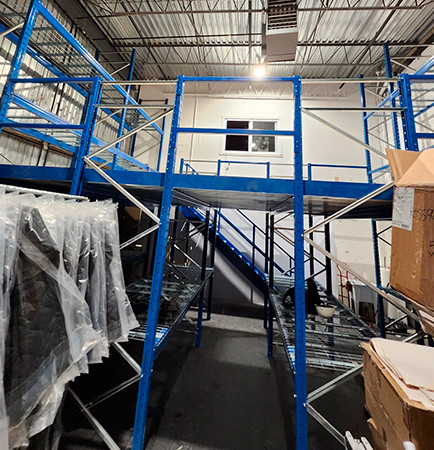 Mezzanine industriel