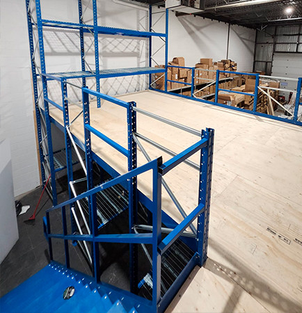 Mezzanine industriel